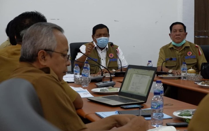 Bupati Bengkulu Utara Mian Pimpin Rapat  