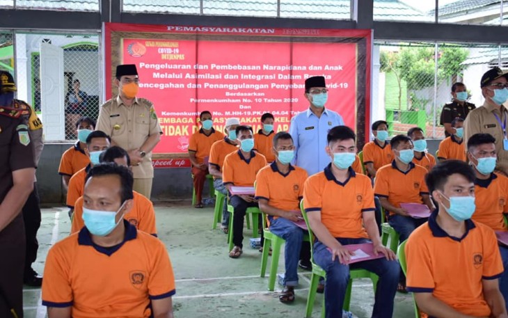  Lembaga Pemasyarakatan Kelas II A Curup Bebaskan 82 Napi Melalui Program Asimilasi dan Integrasi 