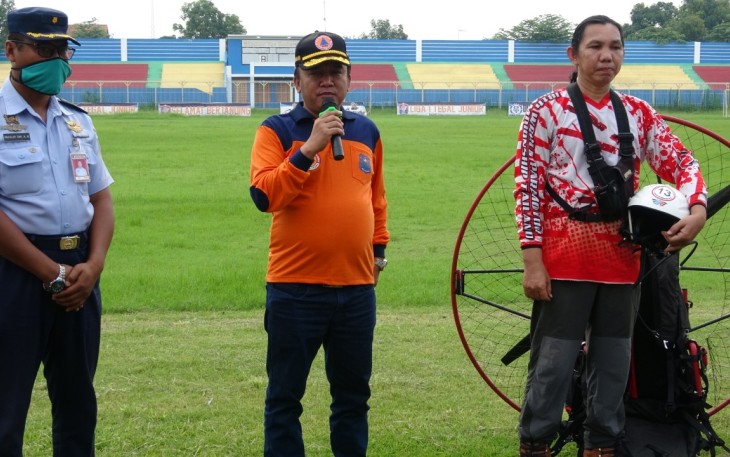 Pemkot Tegal Sosialisasi Cegah Covid-19 dari Udara