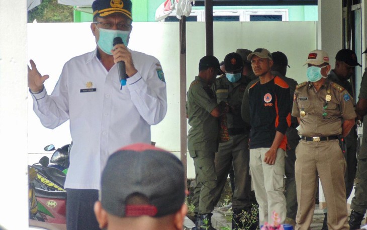 Pemkab Raja Ampat Salurkan Sembako di Kota Waisai.