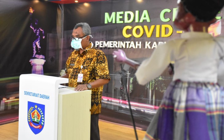 juru bicara Gugus Tugas Percepatan Penanganan Covid-19 Pemkab Tegal dr Joko Wantoro