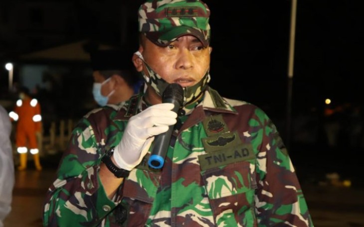 Dandim 0315/Bintan Pimpin Langsung Proses Persiapan Pemakaman di TMP Pusara Bhakti