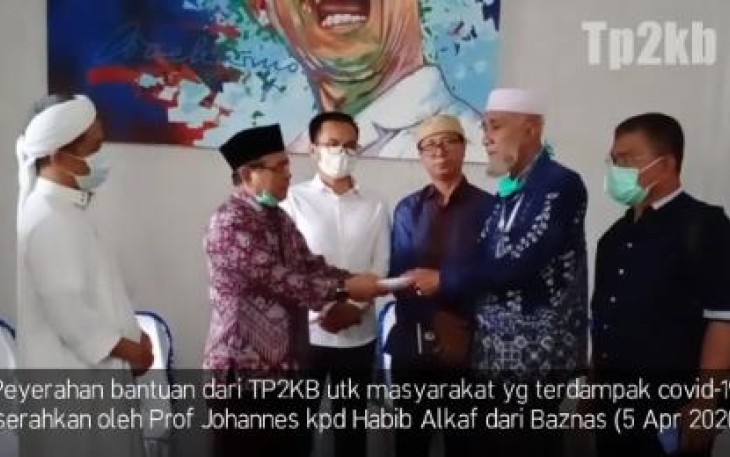Penyerahan Infaq Dari Tim Percepatan Pembangunan Kota Bengkulu Kepada Baznas Kota Bengkulu 
