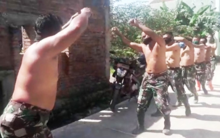 Beginilah Cara Tangkal Covid-19 Ala TNI Kodim Pekalongan di TMMD Sengkuyung Pasirkratonkramat
