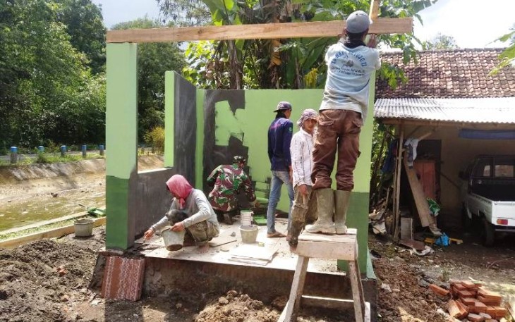 Perkembangan Pos Kamling TMMD Reguler Pekalongan di Dukuh Sutosari Pantirejo