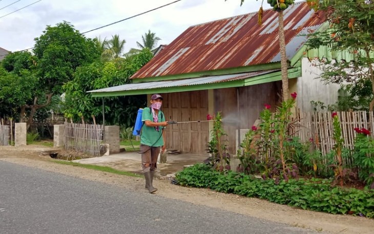 Penyemprotan Disinfektan 