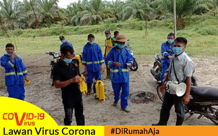Tim Relawan Desa Pea Bumbung Kecamatan Singkil Kabupaten Aceh Singkil.