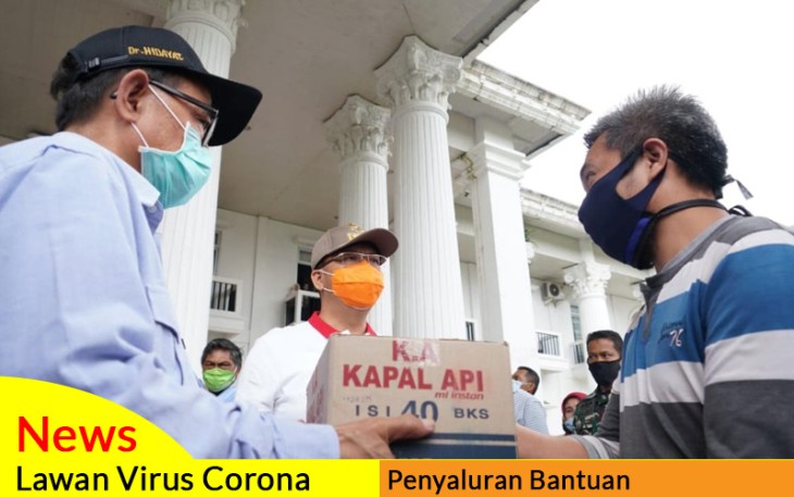 Penyaluran bantuan