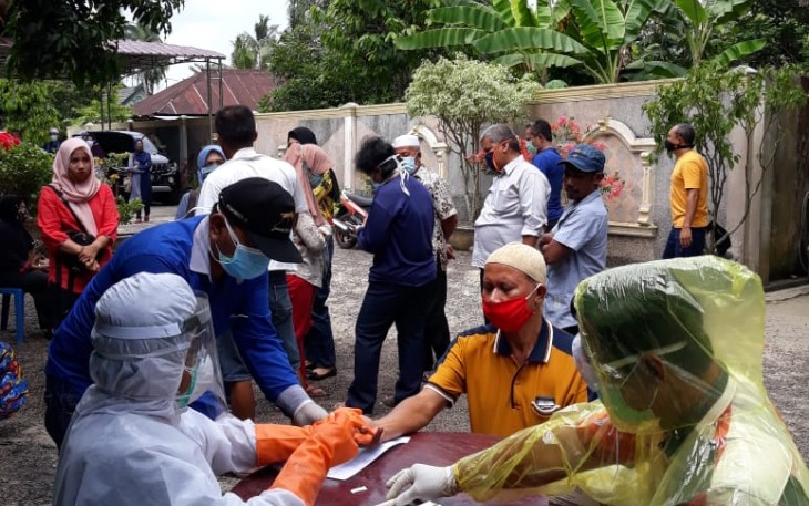 46 Orang Ikuti Rapid Test 