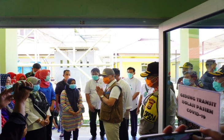 Gubernur Bengkulu Bersama Kapolda dan Danrem 041/ Gamas Bengkulu Tinjau Perbatasan Bengkulu-Sumbar