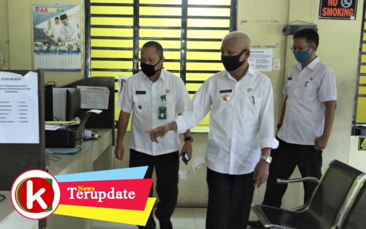 Bupati Asahan Tinjau Kesiapan Pelayan Disdukcapil Pasca Lebaran
