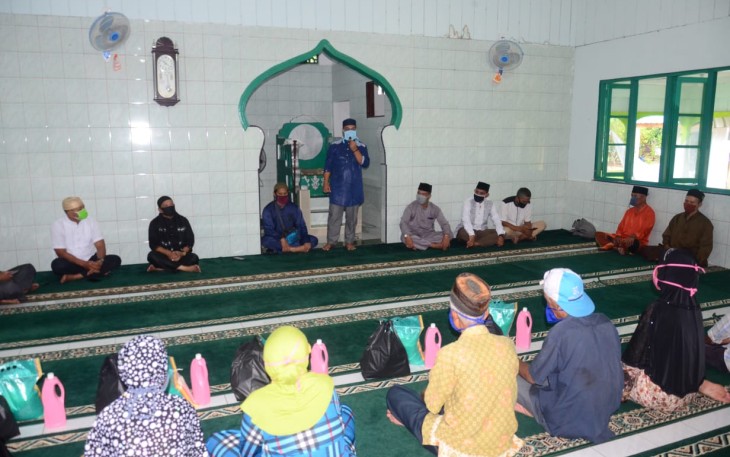 Wabup Lingga Safari Ramadhan di Desa Kote dan Kelurahan Dabo