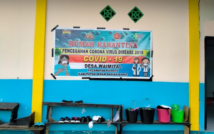 Pemdes Waimital Jadikan Ponpes Al Falah Sebagai Rumah Karantina