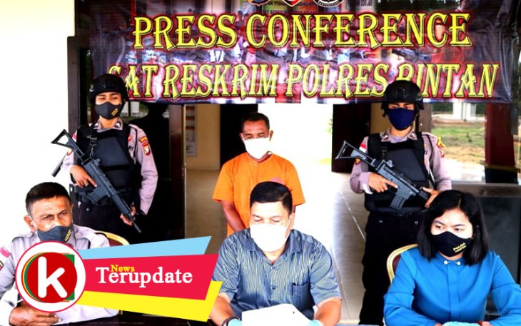 Press Conference Polres Bintan