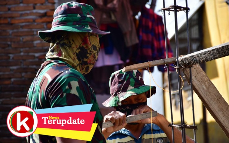 Pangdam XIV Hasanuddin Kerahkan Personel Bangun Rumah Warga Tidak Layak Huni