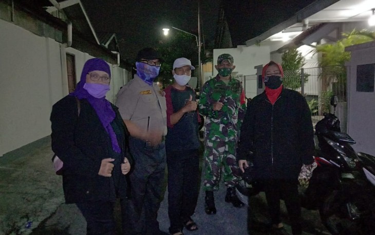 Tiga Pilar Jaga Kamtibmas Dengan Patroli Gabungan