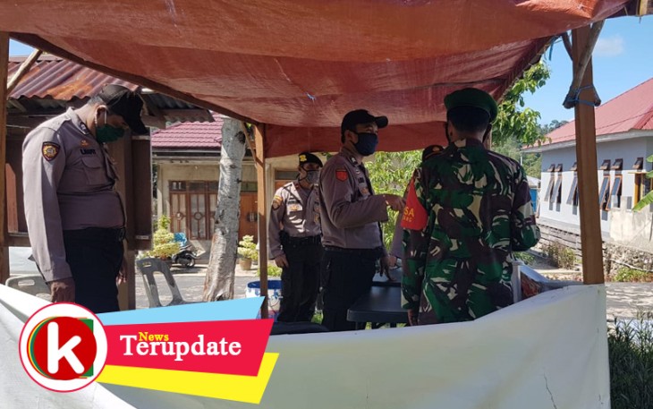 Polsek Senayang Bersama TNI Kembali Dirikan Dapur Umum