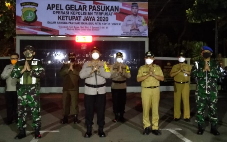 Dandim 0506/Tgr Apel Gelar Pasukan Operasi Ketupat Jaya 2020 