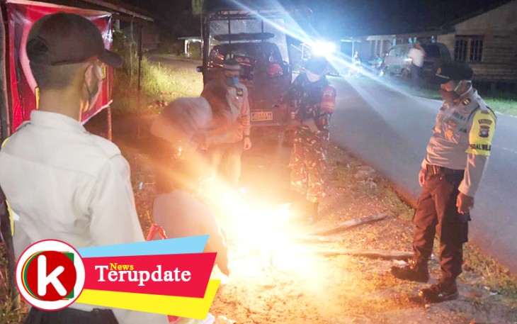 TNI-Polri Kembali Dirikan Dapur Umum di Desa Bukit Belah