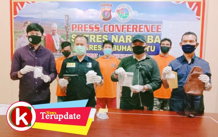 Konferensi Pers Polres Labuhanbatu