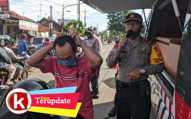Satgas Preemtif OKC Polres Batang sosialisasi Cegah Penyebaran Covid-19