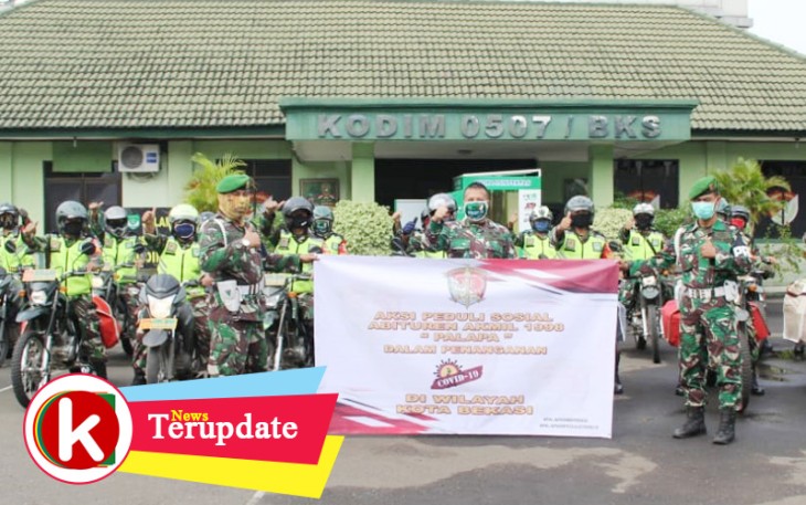 Abituren Akmil 1998 "PALAPA" Laksanakan Aksi Peduli Sosial di Tangerang dan Bekasi Dalam Penanganan Covid-19