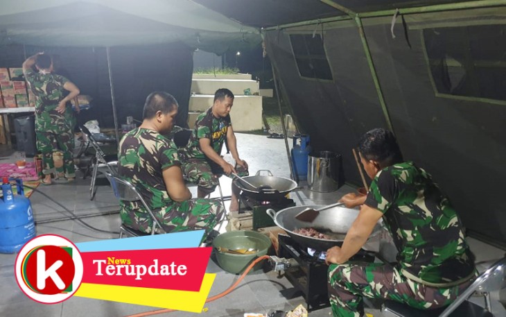 Kodim 0506/Tgr Dirikan Dapur Umum