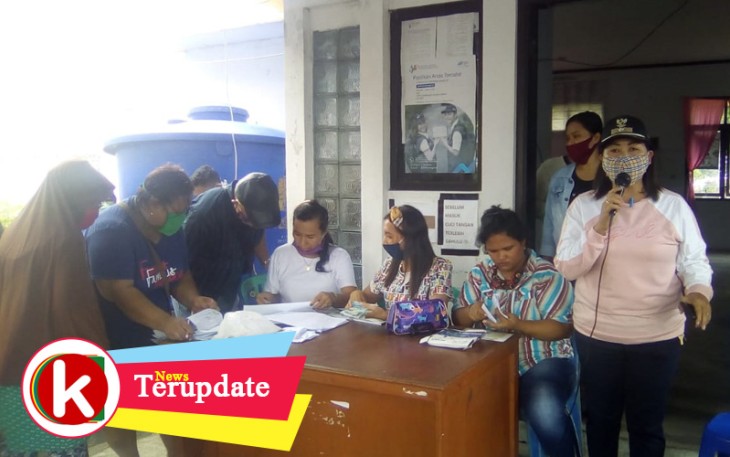 Lurah Girian Indah berikan arahan kepada masyarakat
