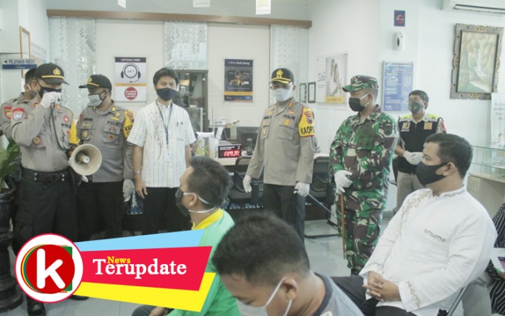 Polres dan Kodim Batang Sosialisasi New Normal