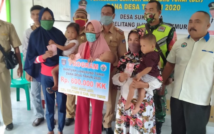 Penyerahan bantuan