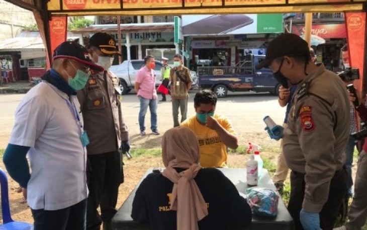 Polres Bengkulu Selatan Gelar Rapid Test Gratis Untuk Masyarakat