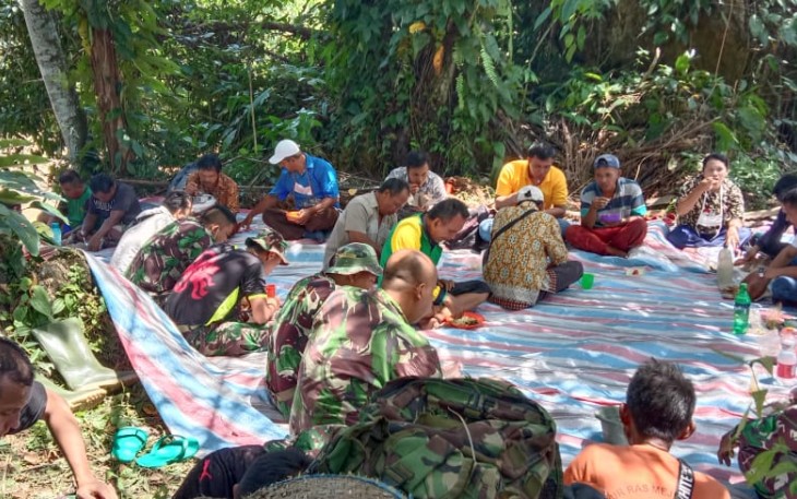 Tentara Datang, Semangat Gairah Hidup Warga Desa Batu Jongjong Bertambah
