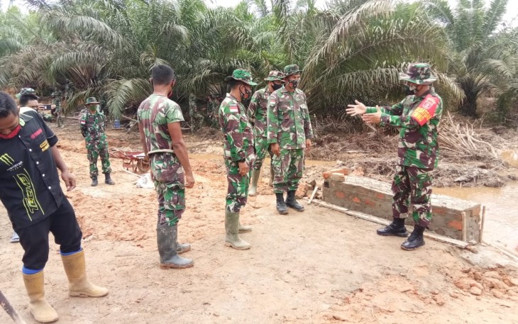 Capai Progress 29 Persen, Dansatgas TMMD 108 Lakukan Pengecekan Langsung