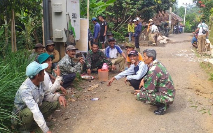 Berkat TMMD Ke 108 Kodim 0605/Subang, Kedekatan Warga Cintamekar & TNI Semakin Erat Seperti Keluarga