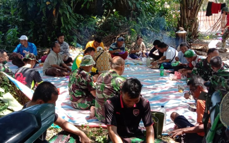 Dansatgas : Dilokasi TMMD 108 Batu Jongjong,Satgas Diminta Jangan Lengah, Tetap Terapkan Protokol Kesehatan
