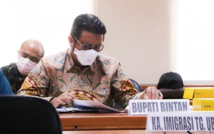 Bupati Bintan Apri Sujadi