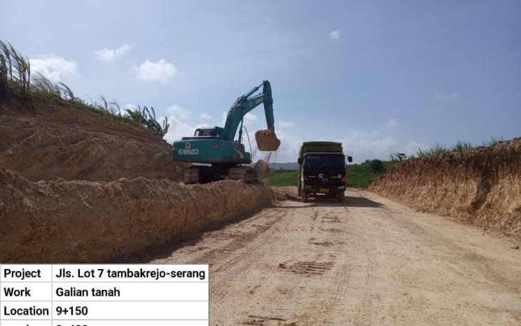 Proyek Pembangunan JLS di Kabupaten Blitar (foto: Istimewa) 