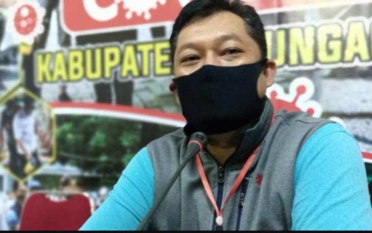 Wakil Juru Bicara (jubir) GTPP Covid-19 Kabupaten Tulungagung Galih Nusantoro