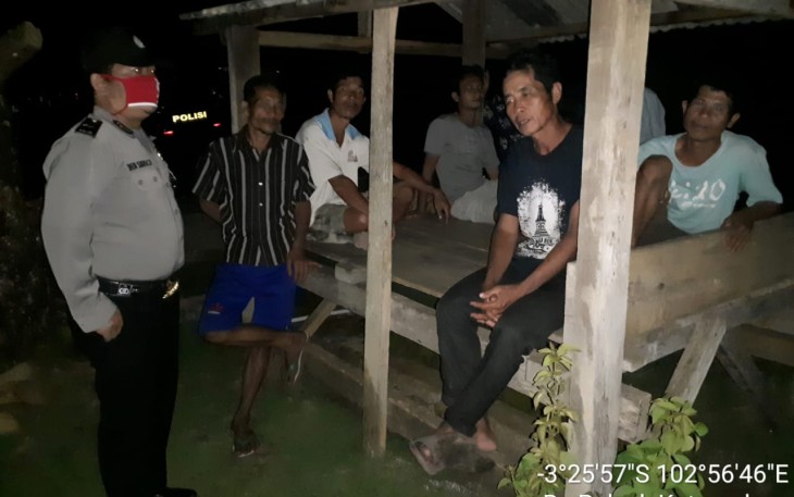 Polsek Kota Padang Polda Bengkulu Tingkatan Kesadaran Warga Menyongsong New Normal