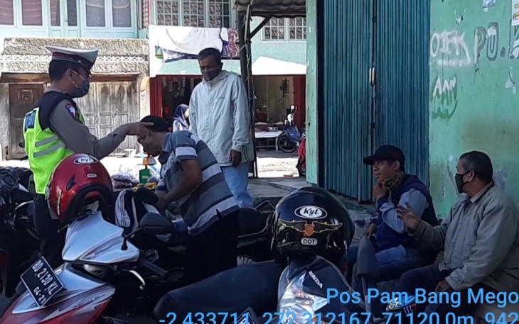 Satgas Rejang Lebong Gelar Patroli Disertai Penyampaian Himbauan