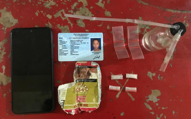 Barang Bukti saat diamankan