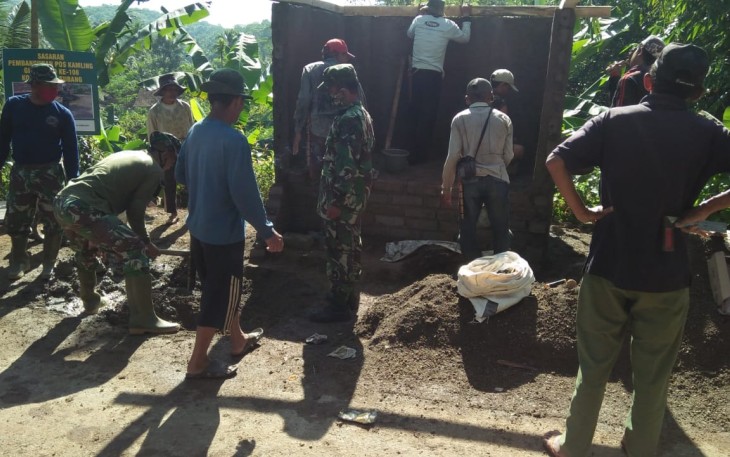 Poskamling Sangat Di Rasakan Warga Di Program TMMD Kodim 0605