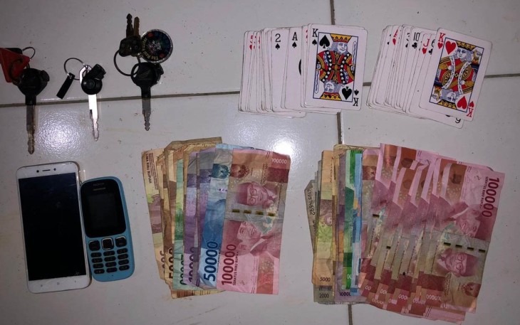 Barang Bukti saat diamankan