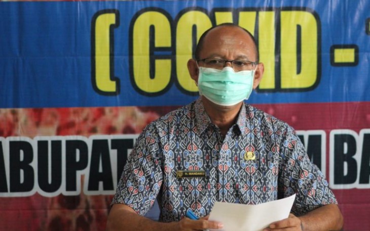 Juru bicara tim GTPP Covid-19 Kabupaten Seram Bagian Barat H. Mandaku