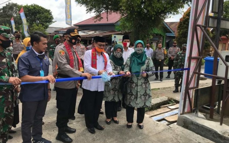 Peresmian Kampung Berseri di Desa Karang Jaya Kecamatan Selupuh Rejang Kabupaten Rejang Lebong 