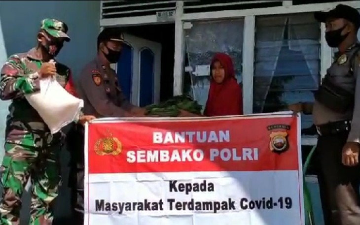 Polsek MMU Polda Bengkulu Ajak Warga Ciptakan Ketahanan Pangan
