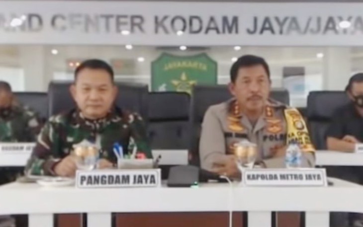 Pangdam Jaya dan Kapolda Metro Jaya