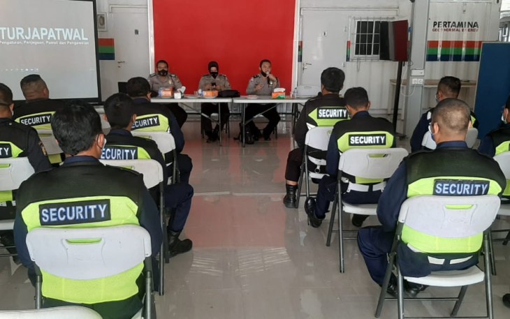 Polres Lebong Gelar Harkatpuan Satpam PT PGE