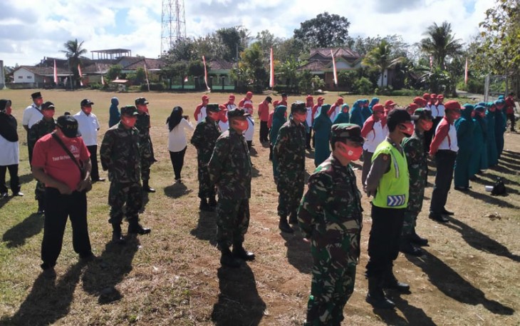 TP-PKK Kecamatan Pucanglaban Tingkatkan Kedisiplinan Masyarakat Lewat Gebrak Masker