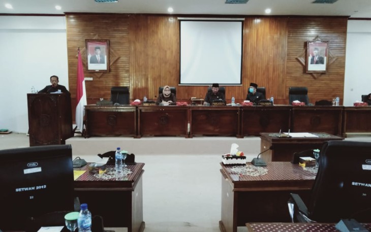 Paripurna DPRD Kabupaten Kaur 